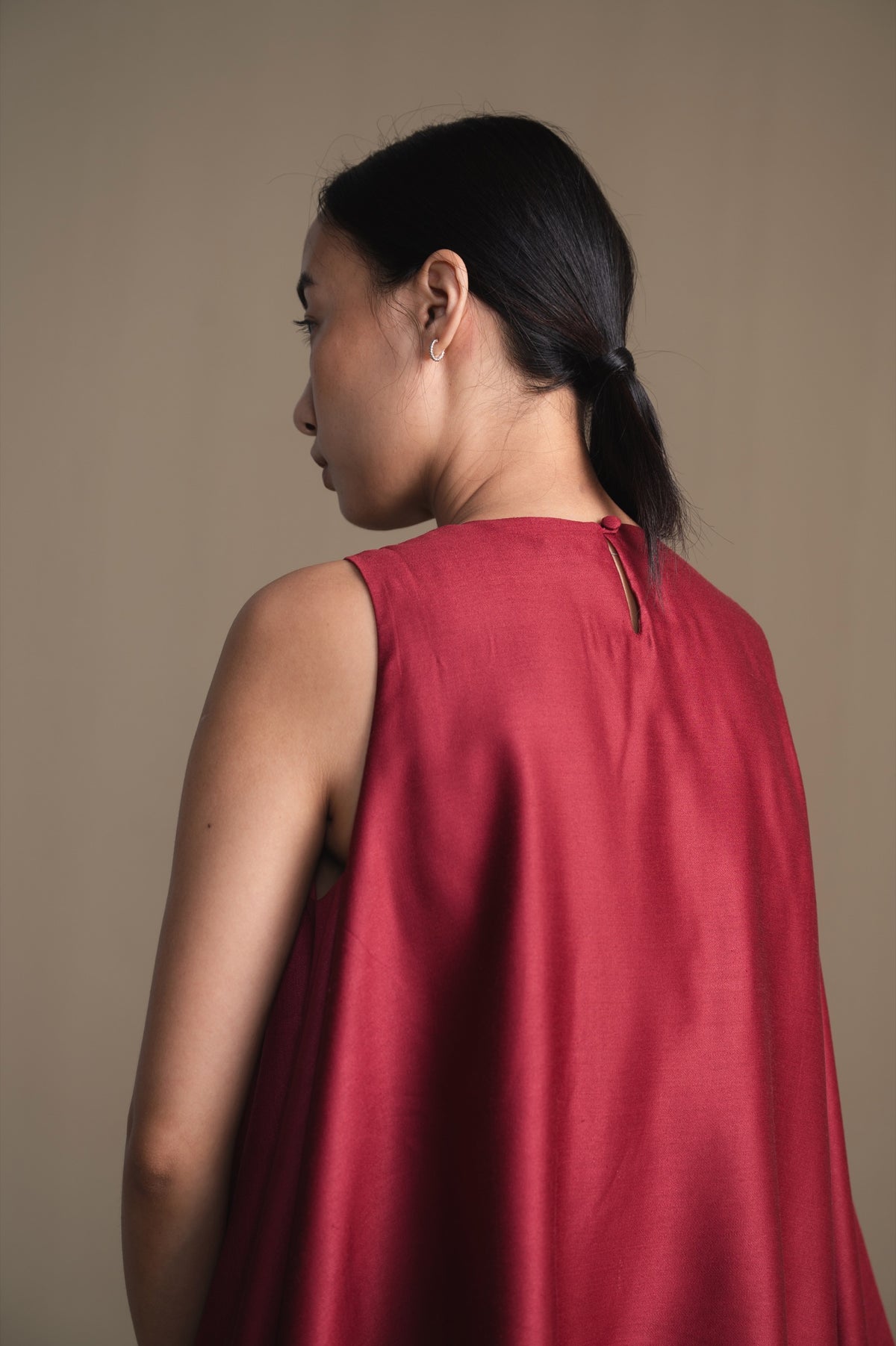 The Grace Blouse | Burgundy