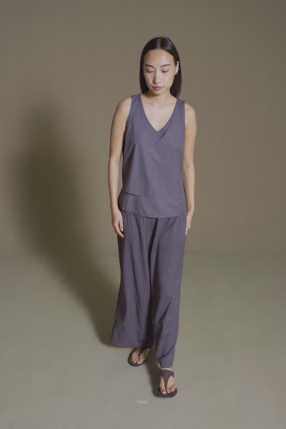 The Petal Chemise | Madder-Myrobalan