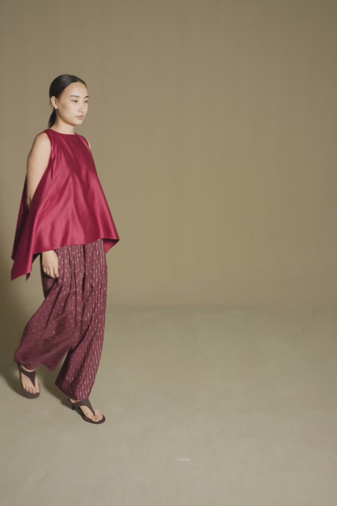 The Grace Blouse | Burgundy