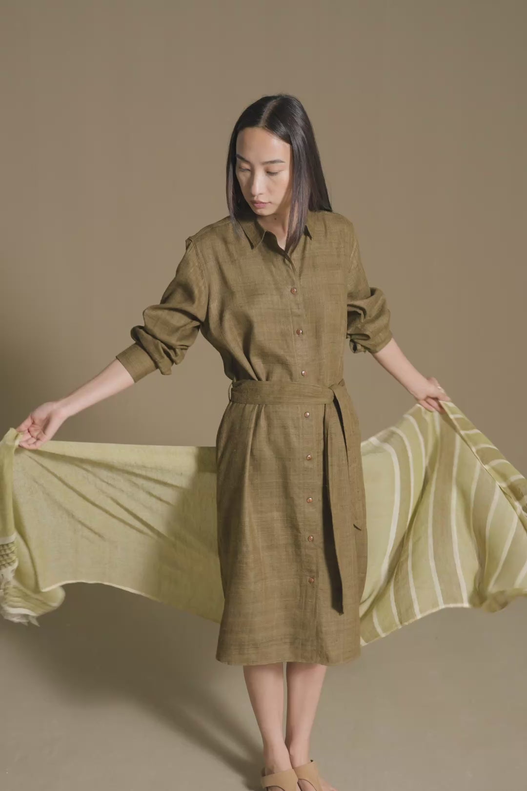 Stripe Bodo | Olive