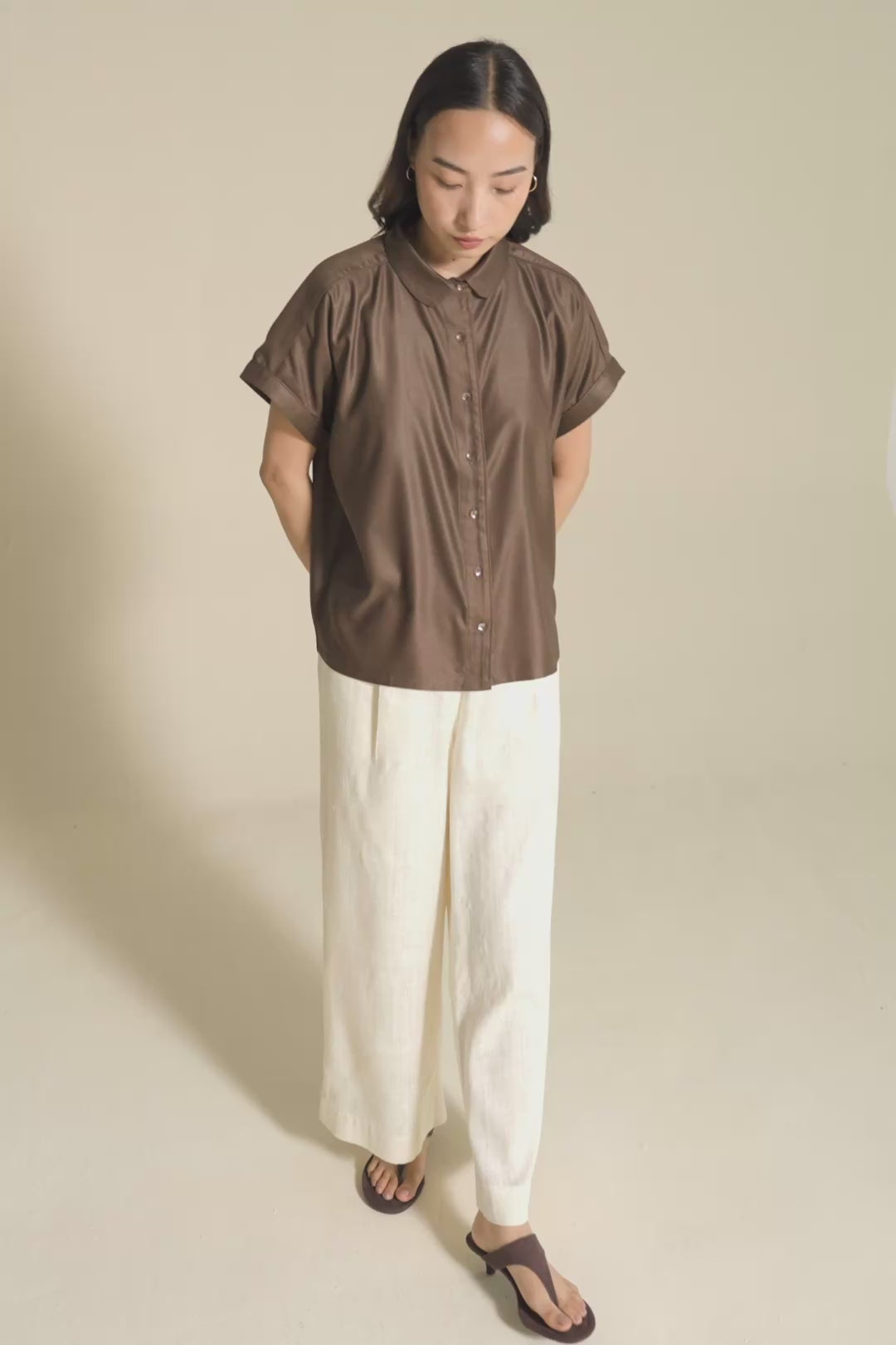 The Fern Shirt | Chocolate